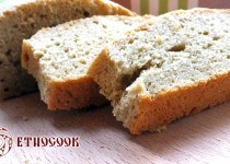 Bread made from a mix of flours