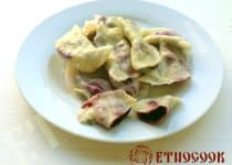 Recipe of Ukrainian Dumplings with berries